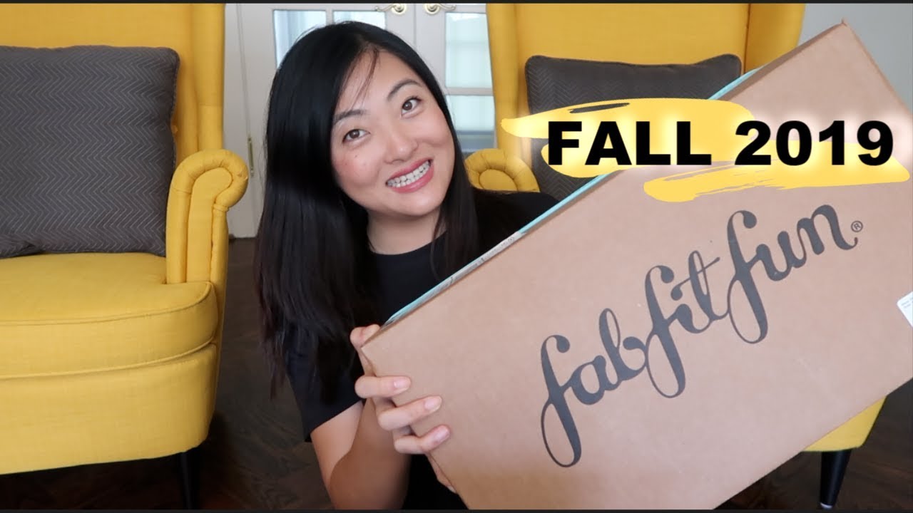 FABFITFUN 2019 FALL UNBOXING