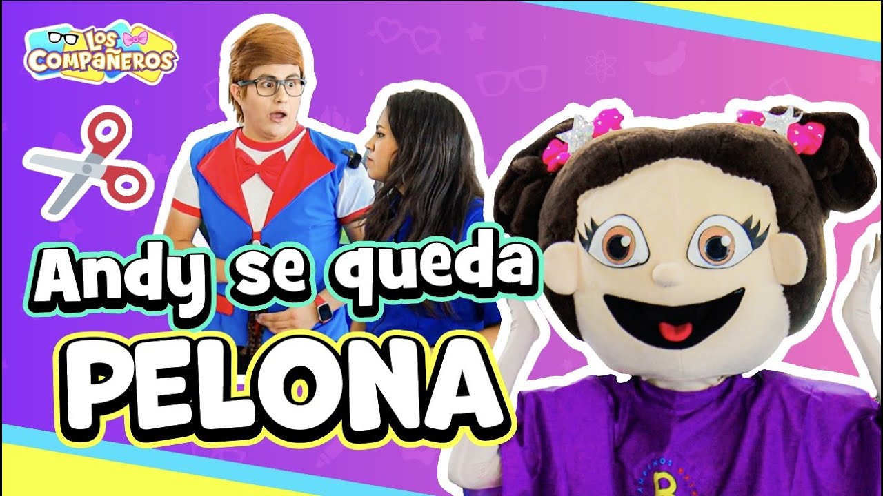 Andy se queda pelona | La loba es Estilista | El compañero regañana a Lalo