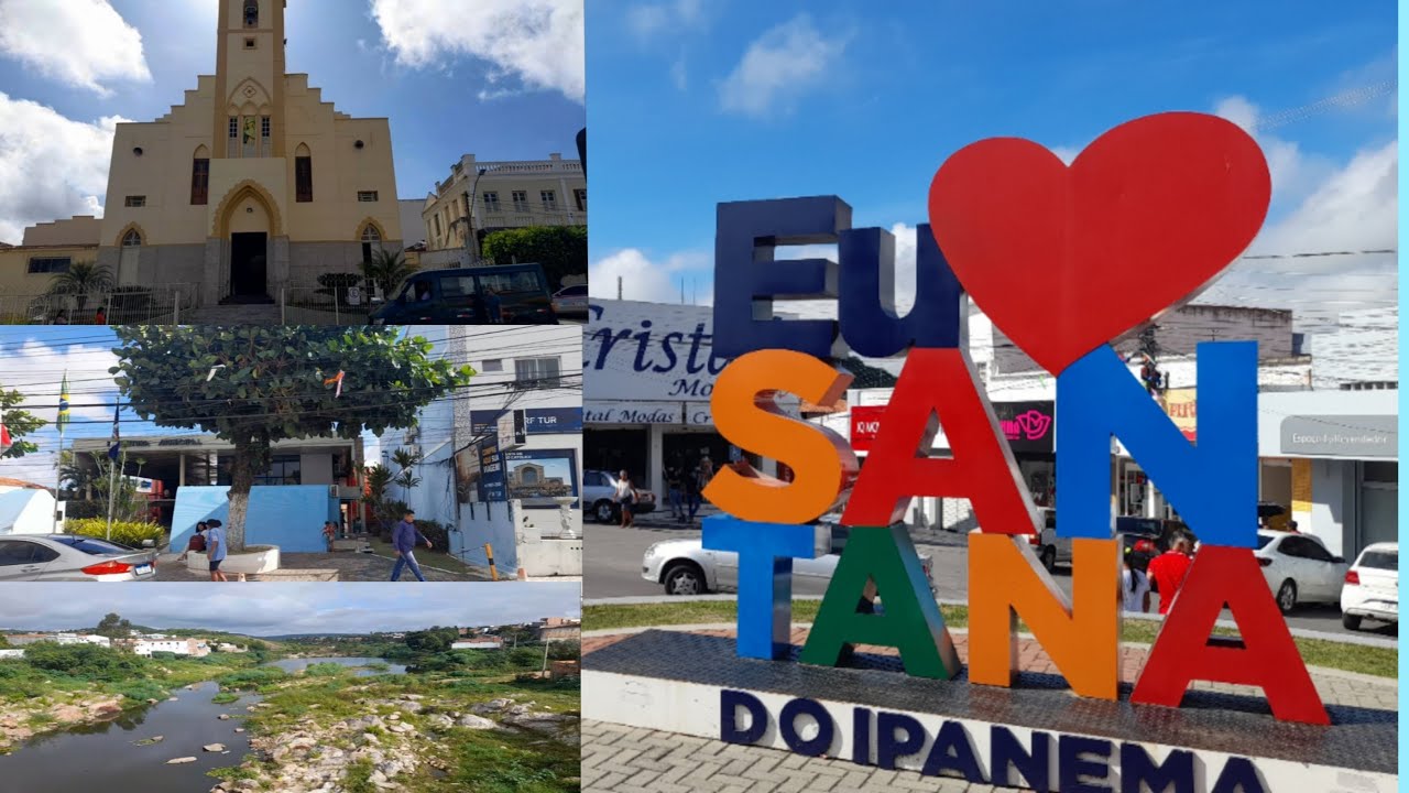 Vamos conhecer a cidade de Santana do Ipanema no  estado de Alagoas. Brasil.