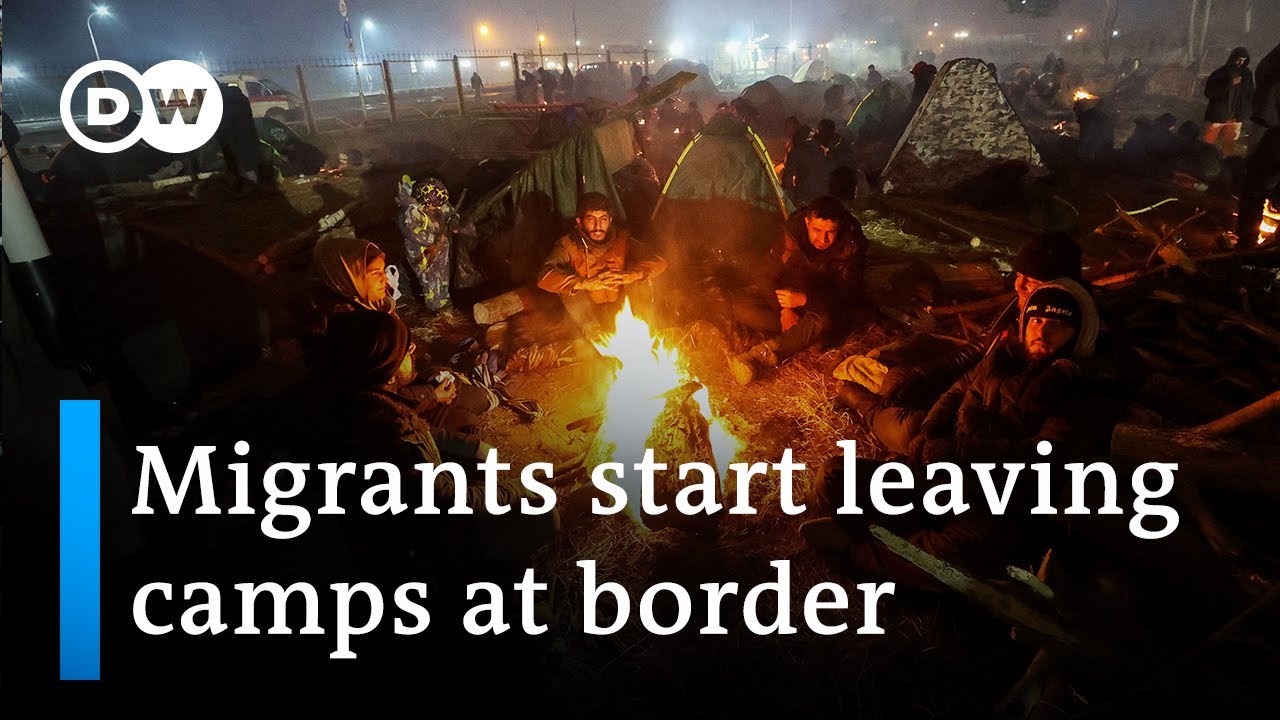 Signs of deescalation along the border between Poland and Belarus | DW News