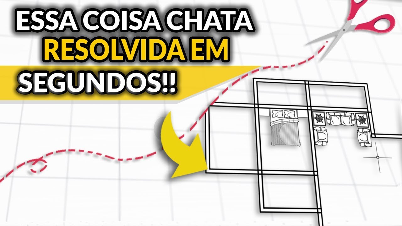 O Jeito EXPRESSO Para Cortar e Unir Linhas no AutoCAD!! - Série Dominando o AutoCAD 2019 #06
