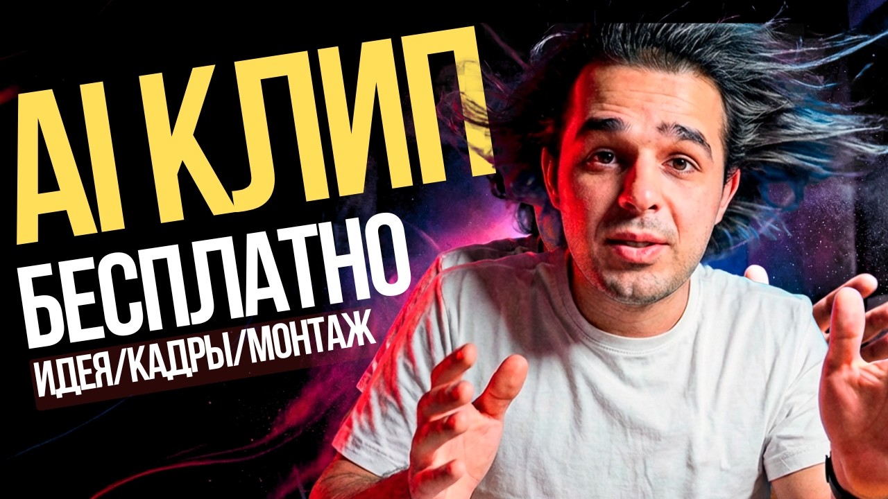 Твой первый AI-клип | Бесплатно и просто | ПОШАГОВЫЙ ГАЙД ОТ ИДЕИ ДО МОНТАЖА.