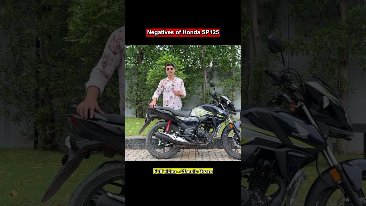 Big Problems in SP125😱 | Honda SP125 Negatives | #honda #sp125 |