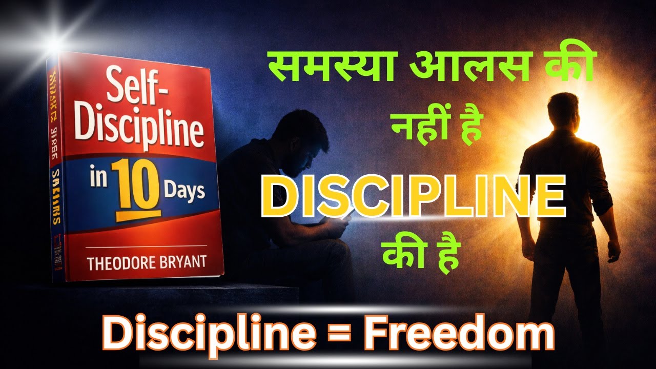 समस्या आलस की नहीं है | Self Discipline Is Not Motivation |   Discipline = Freedom | 