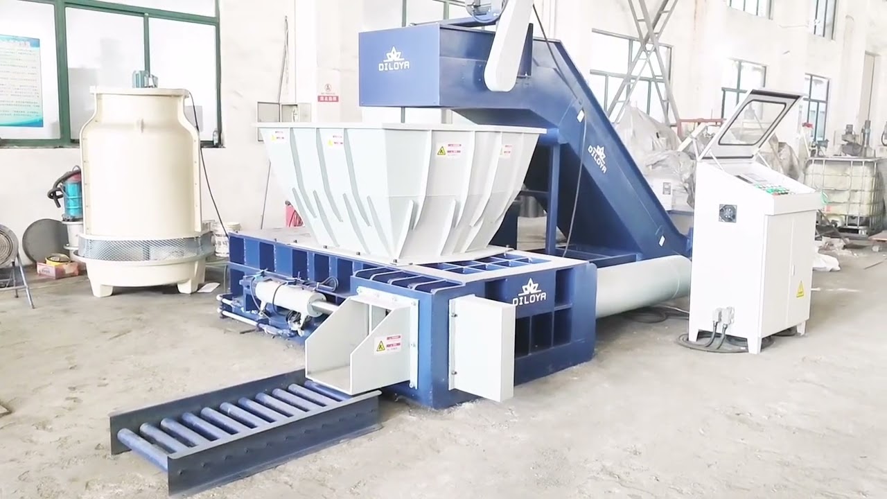 Aluminum Chips Baling Machine