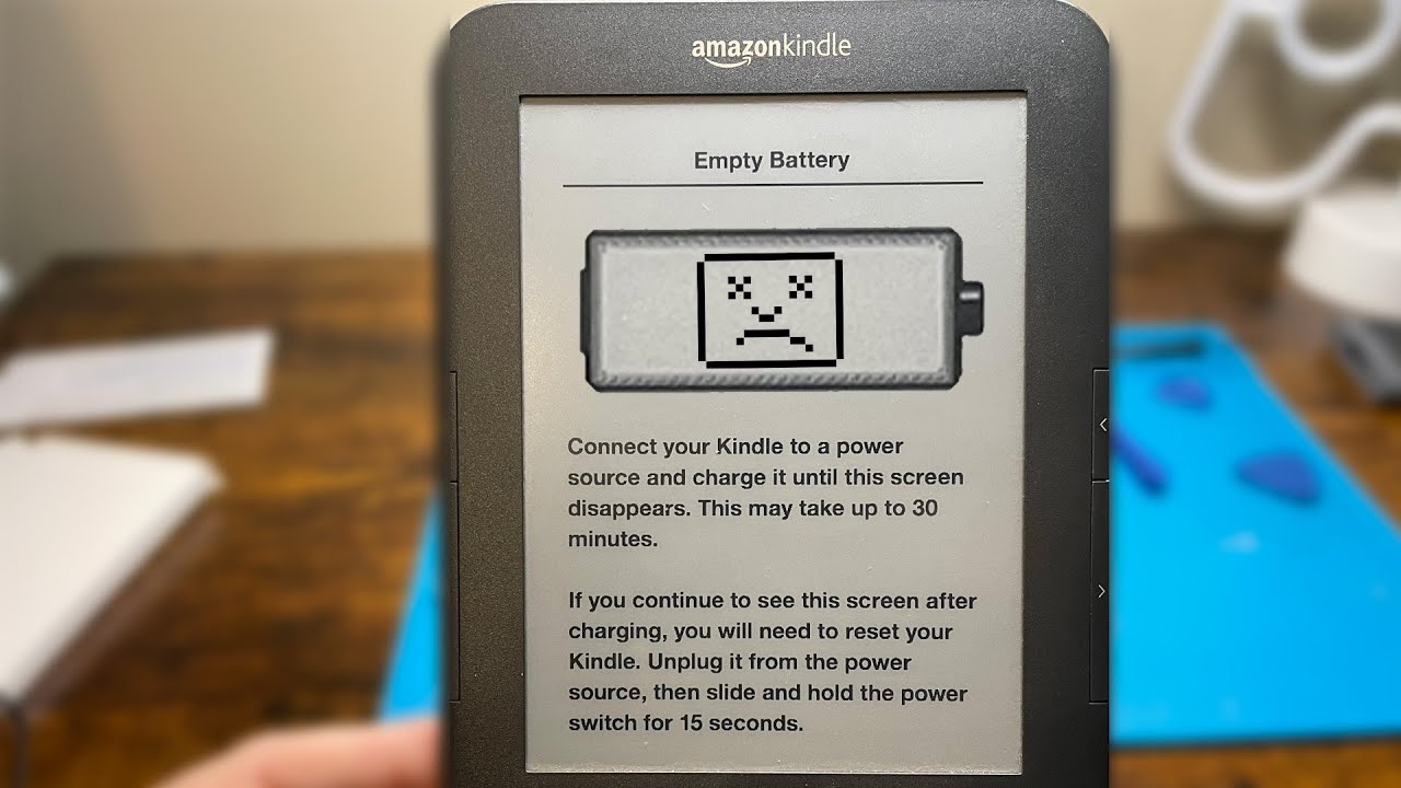 Amazon Kindle Keyboard Battery Replacement!
