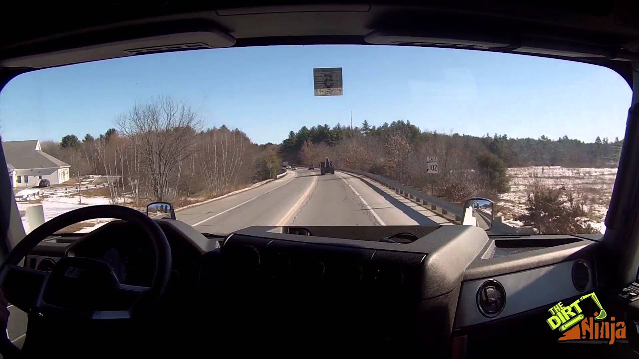 Cat CT660 Hauling Full Load of Stone