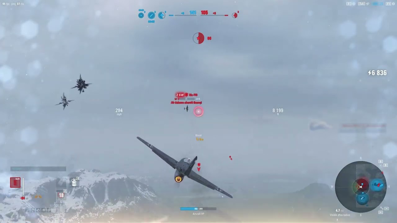 Best Kill Streak Yet In This Plane: Me P.1092