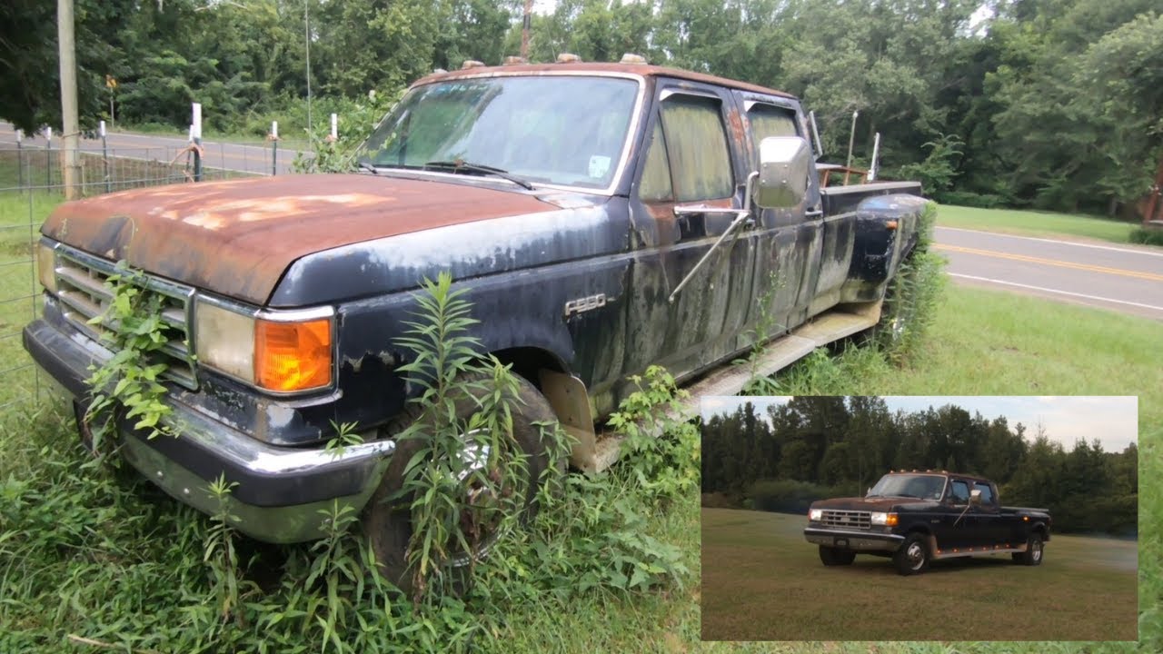 Спасение отцовского F350 1989 года после нескольких лет простоя