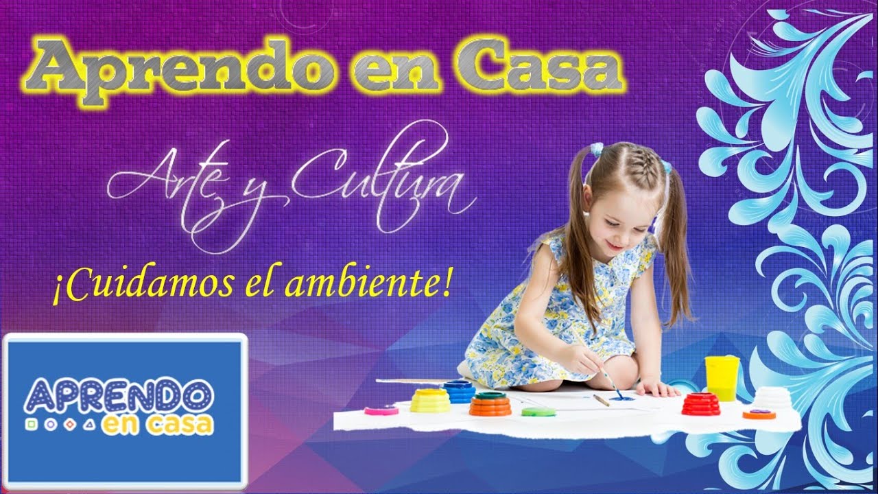 Arte y cultura-Aprendo en casa-Semana 6-Afiche para que Cuidemos el planeta 3°4°5°- Kumya