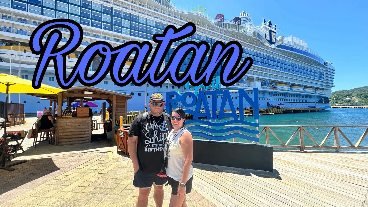 ¿Como es el puerto de Roatan Honduras? Vale la pena bajarse y disfrutar del puerto