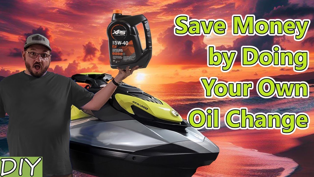 How to Change Oil in SeaDoo, 2021 SeaDoo GTI SE 170