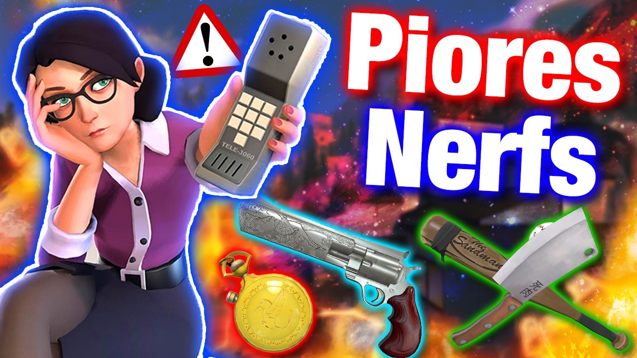 Os Nerfs Mais Brutais do Team Fortress 2