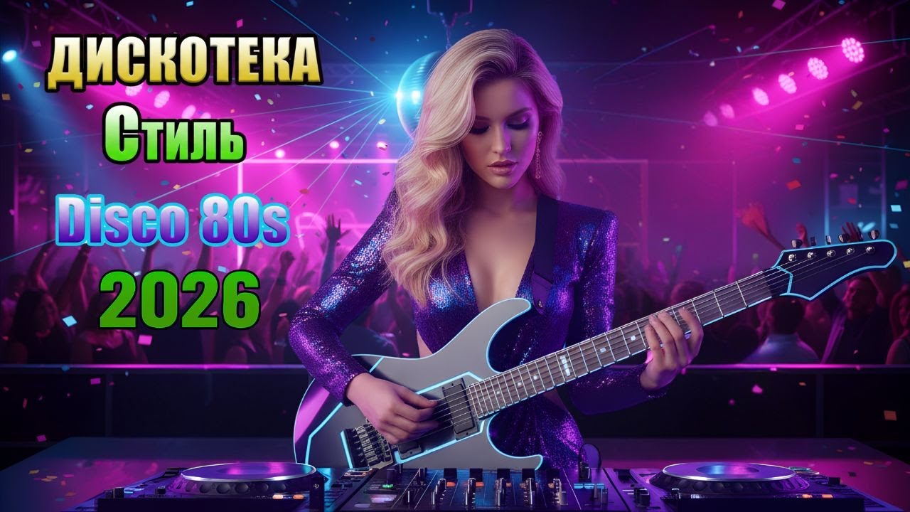 Euro Disco 2026 💿 Лучшие Танцевальные Хиты Дискотеки 80–90-х Modern Talking