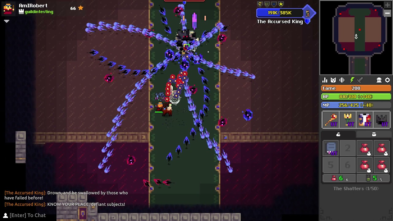 Rotmg Shatters solo new forgotten king
