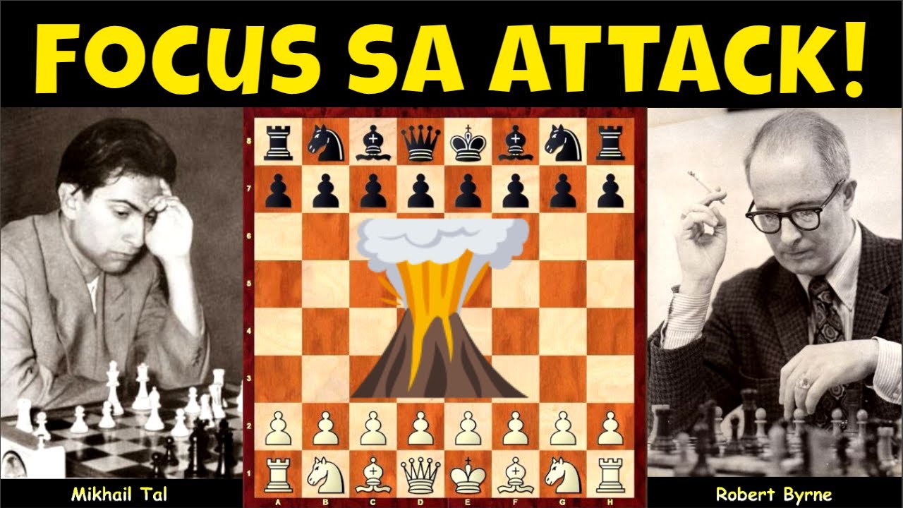 Mapwersang Atake sa Chess! | Tal vs Byrne
