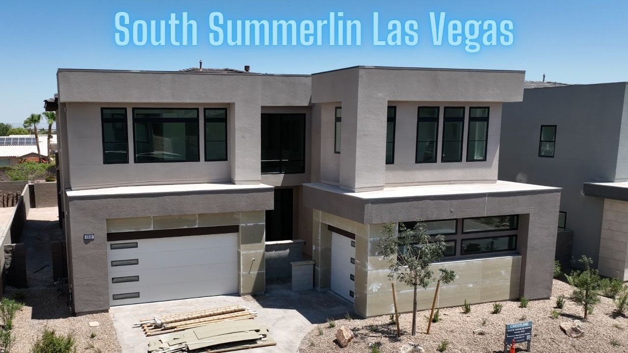 Rosecrest Modern - Luxury Homes For Sale Summerlin Las Vegas | $2.39m Crestline by Toll Brothers