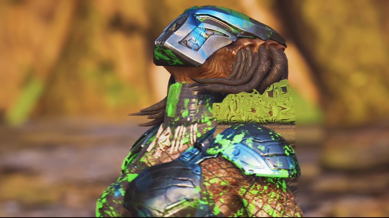 Predator: Hunting Grounds - Female Predator Eclipse Mask Gameplay