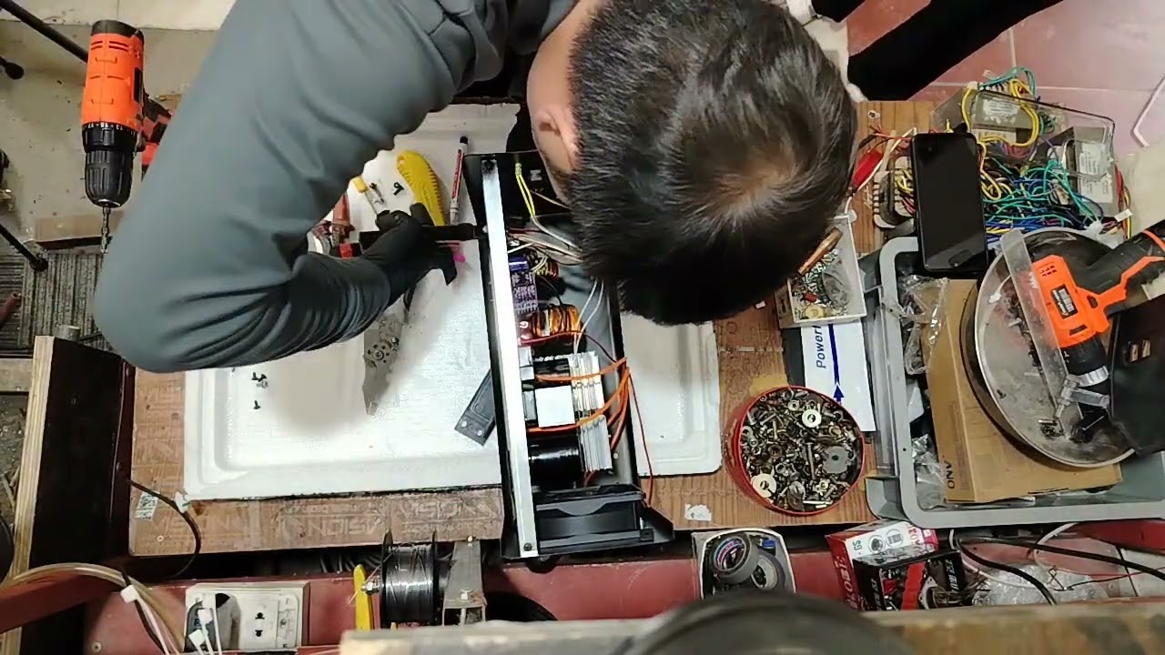Lắp dựng 1 máy hàn hoàn chỉnh