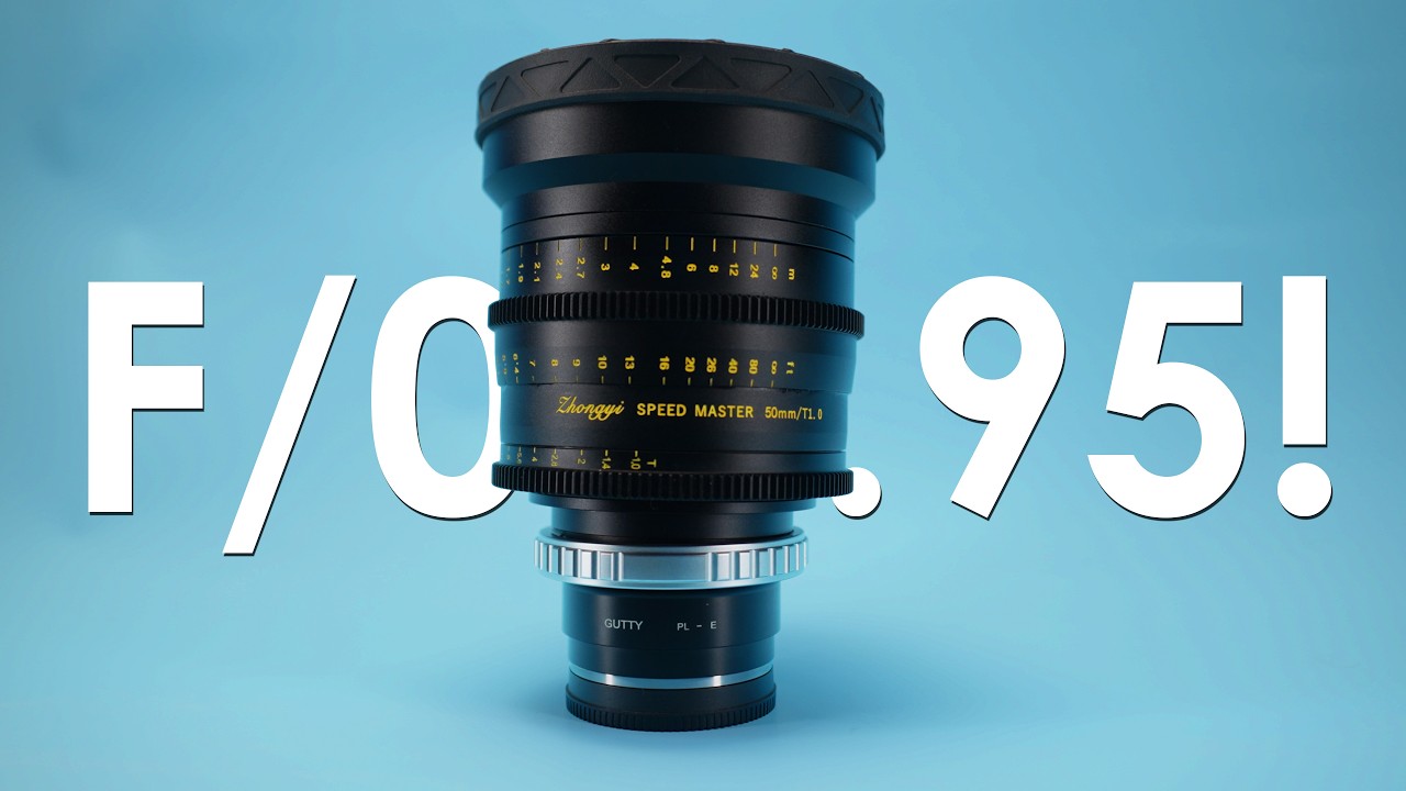 لما العدسة تخلي الليل نهار 🌙🔥 Mitakon 50mm T1.0