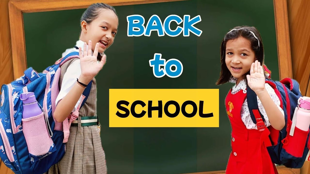 BACK TO SCHOOL 🏫👩‍🏫 ⋆. | Vacations Over | Aayu and Vanu