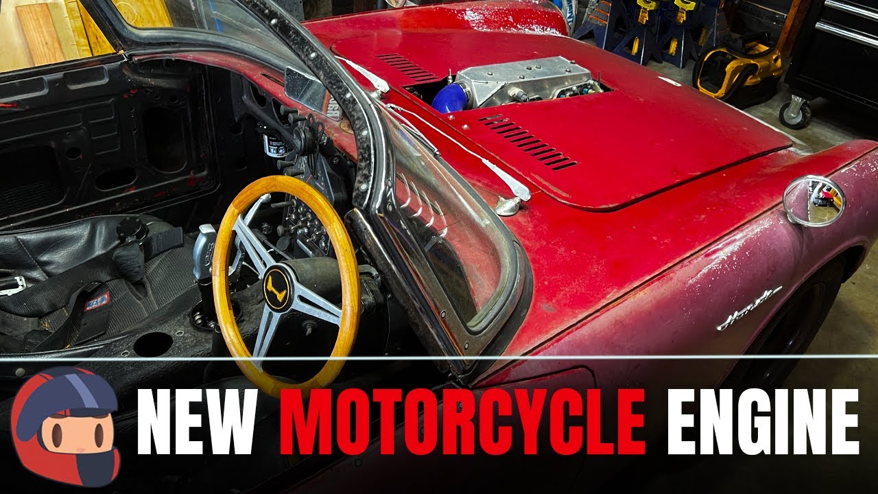 A Newer, Better Engine For My Motorcycle Powered Car