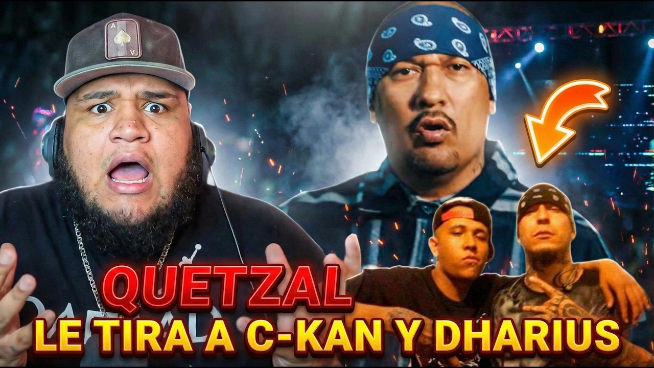 Quetzal Se Le Va Con Todo A C-kan y Dharius / Advertencia // Ñengo el Quetzal / Vídeo Reacción /