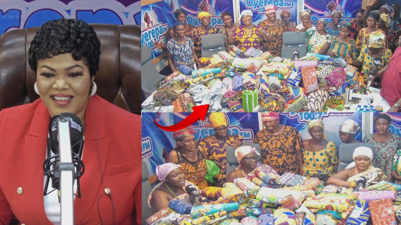 Auntie Naa viewers and listeners donates to the widows 22-12-2025
