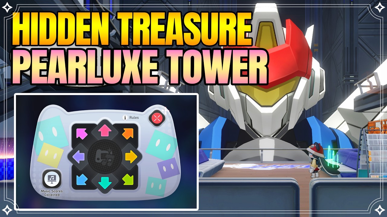 Hidden Chest in Pearluxe Tower - Bizzarre Melody - Music Scores【Honkai: Star Rail】