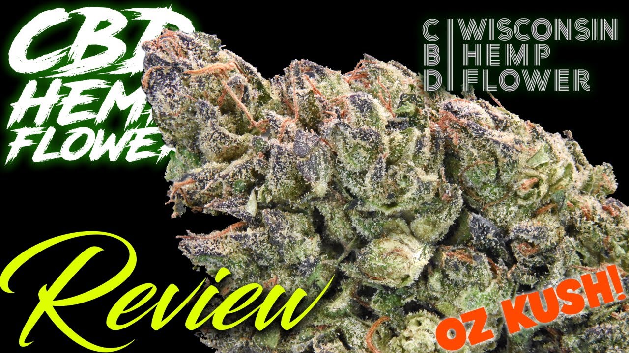 Wisconsin Hemp Flower OZ Kush | CBD Hemp Flower Review