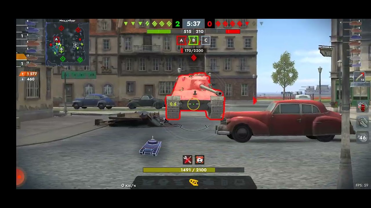 Tanks Blitz. TNH T Vz. 51 (9)