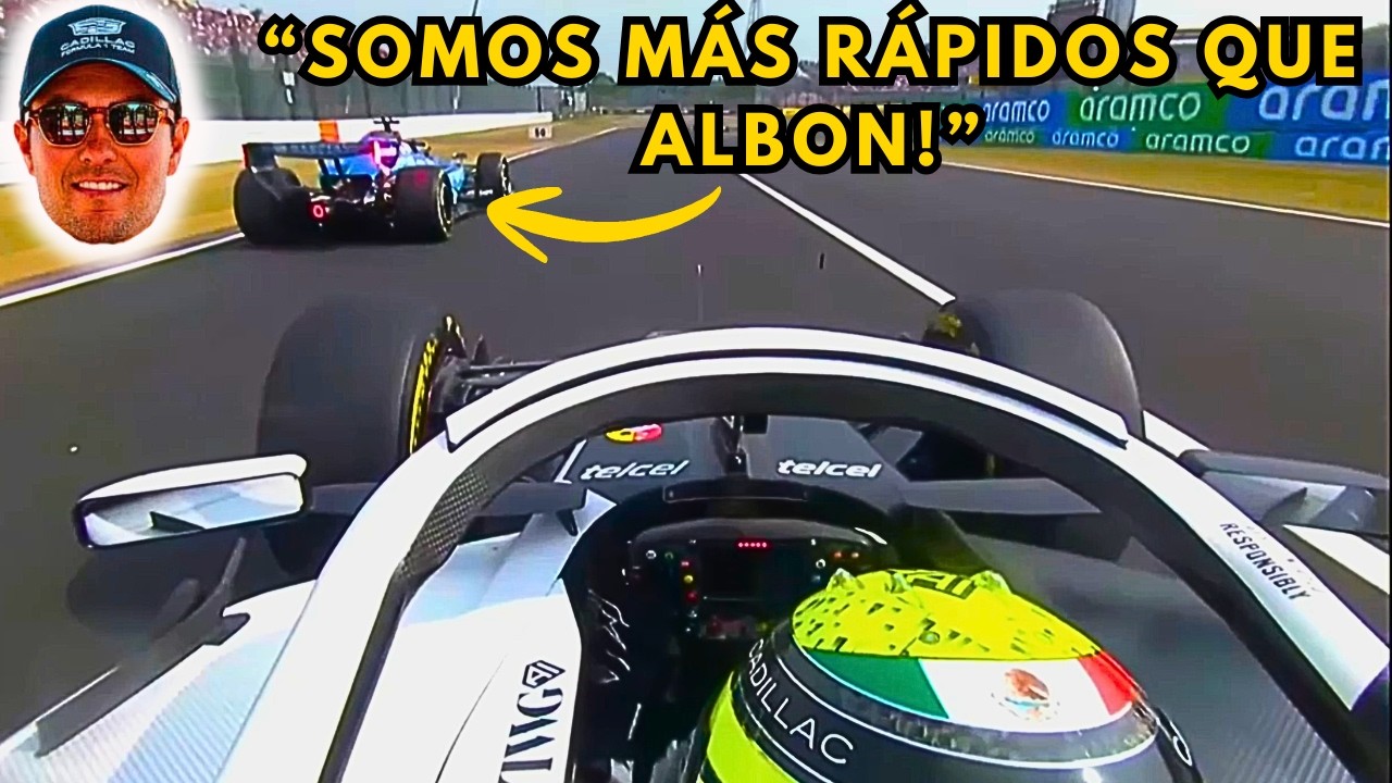 Checo P&eacute;rez Estuvo Motivando a Cadillac TODA La Carrera | Jap&oacute;n 2026