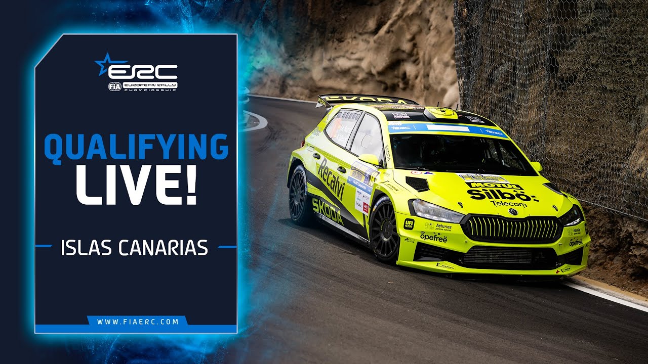 🔴 Qualifying LIVE I ERC Rally Islas Canarias 2024