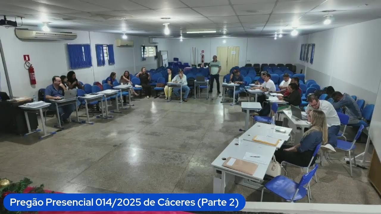 Pregão Presencial 014/2025 do Município de Cáceres