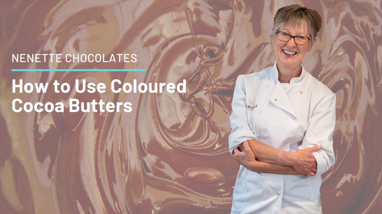 How to Use Coloured Cocoa Butters | Creating Chocolate Truffles