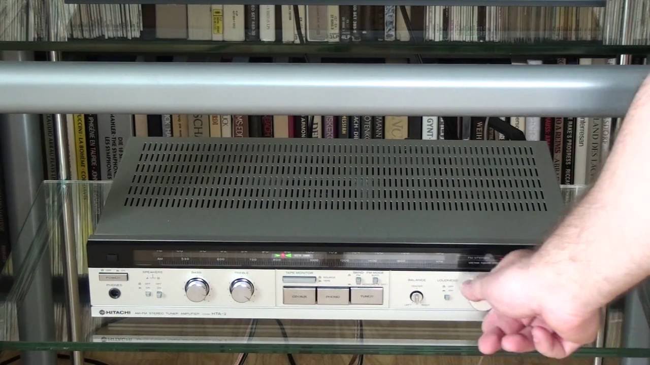 YAMAHA P-09 & HITACHI HTA-2