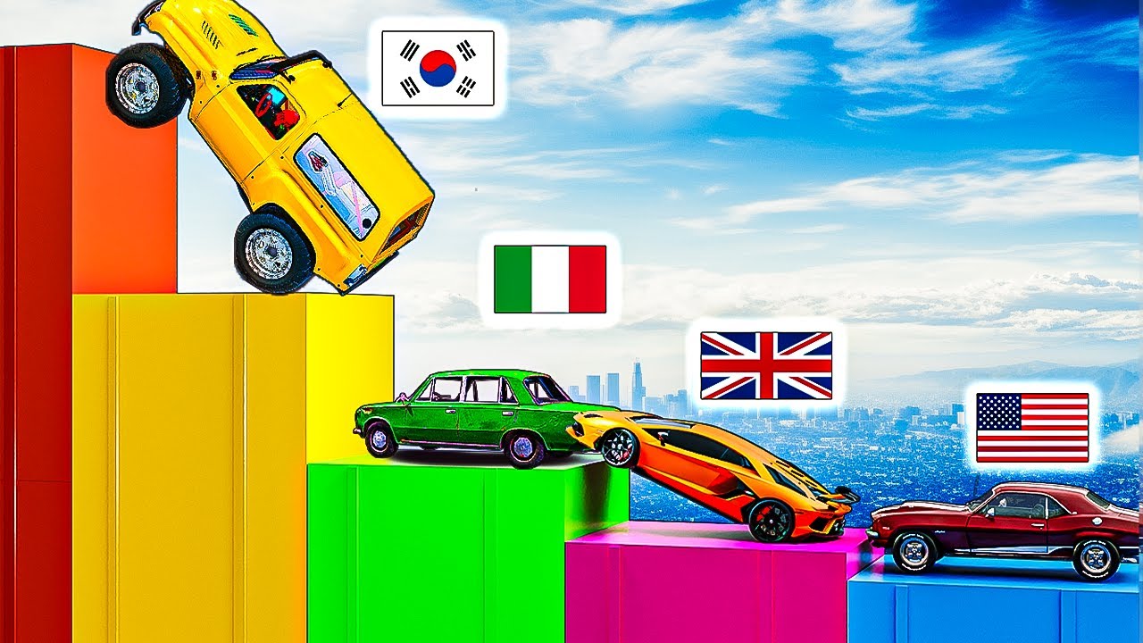 Testing Cars from different Countries in GTA 5