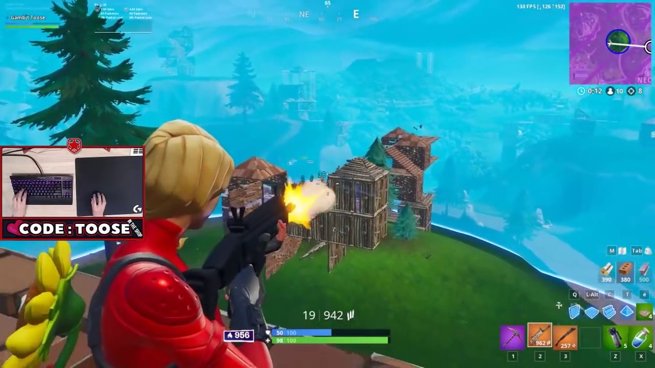 Wkeying Solo Arena Fortnite