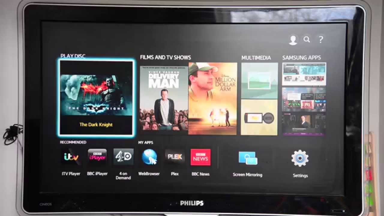 Samsung BD-H6500 3D Bluray Player with PLEX