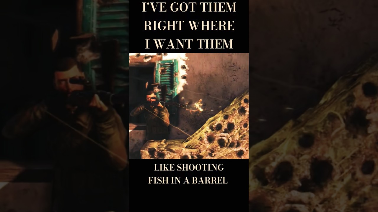 DRAW THEM IN #sniperelite4 #survival #ww2 #gameplay #gaming #sniperelite  #sniperelitegameplay