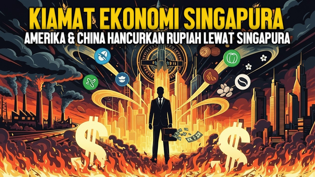 Bom Bunga 2026: Siasat USA & China Menghancurkan Rupiah Lewat Singapura