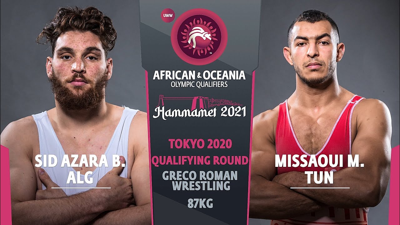 1/2 GR - 87 kg: B. SID AZARA (ALG) v. M. MISSAOUI (TUN)