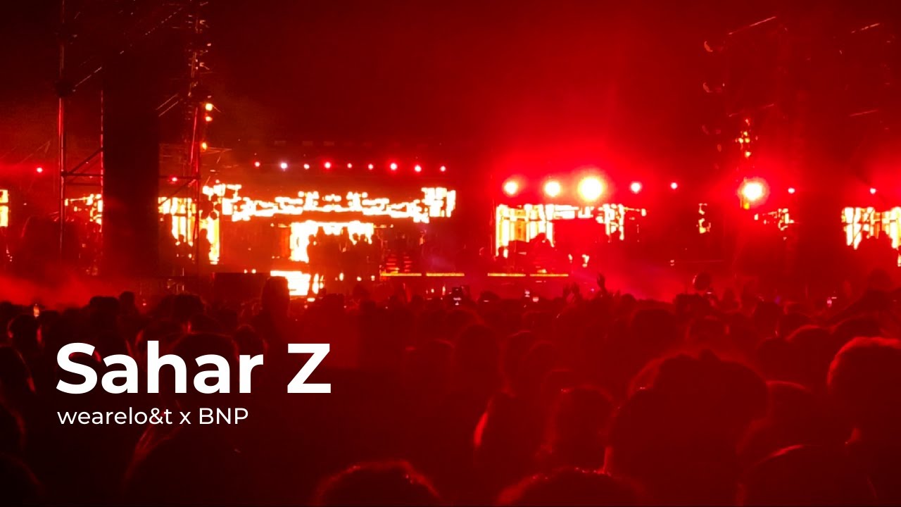 SAHAR Z en wearelo&t x BNP, La Cumbre, Córdoba (Arg) 11 feb 2023