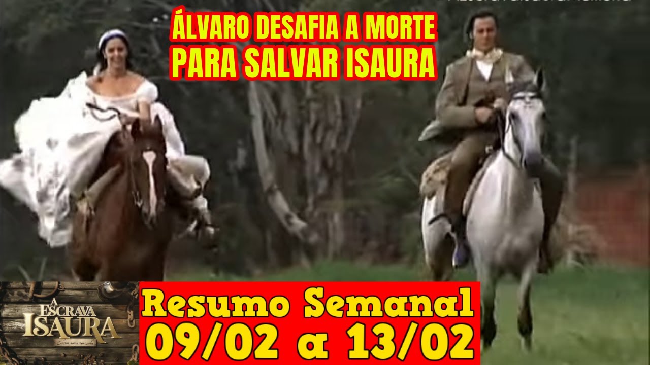 A Escrava Isaura - 😍 Resumo Semanal da Novela A Escrava Isaura de 09 a 13 de Fevereiro!
