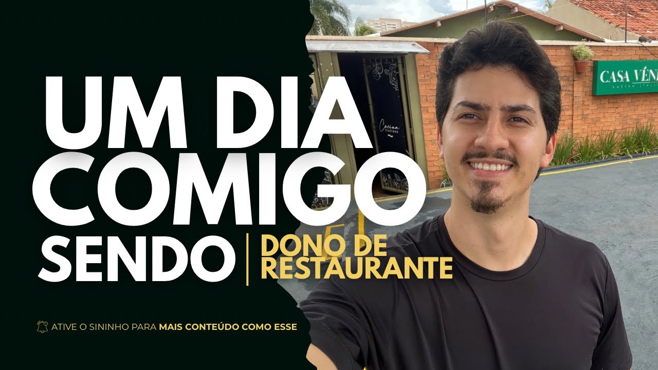 Rotina de Jovem Dono de Restaurante Italiano | Fevereiro 2026