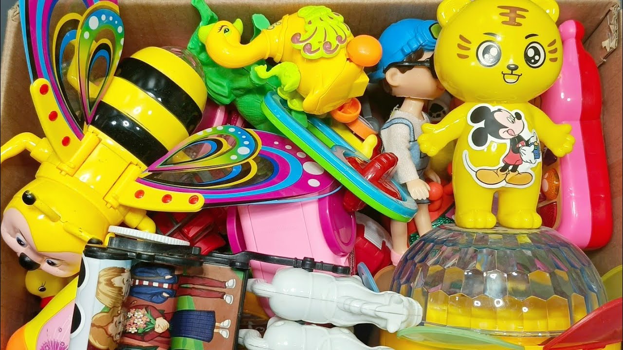 04:37 Minutes of Mickey Mouse Toy Collection Unboxing | ASMR Review