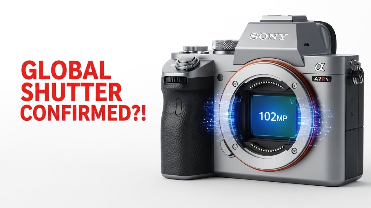 🚨 Sony A7R VI Rumor BREAKING: 102MP & Global Shutter Will CRUSH Canon & Nikon!