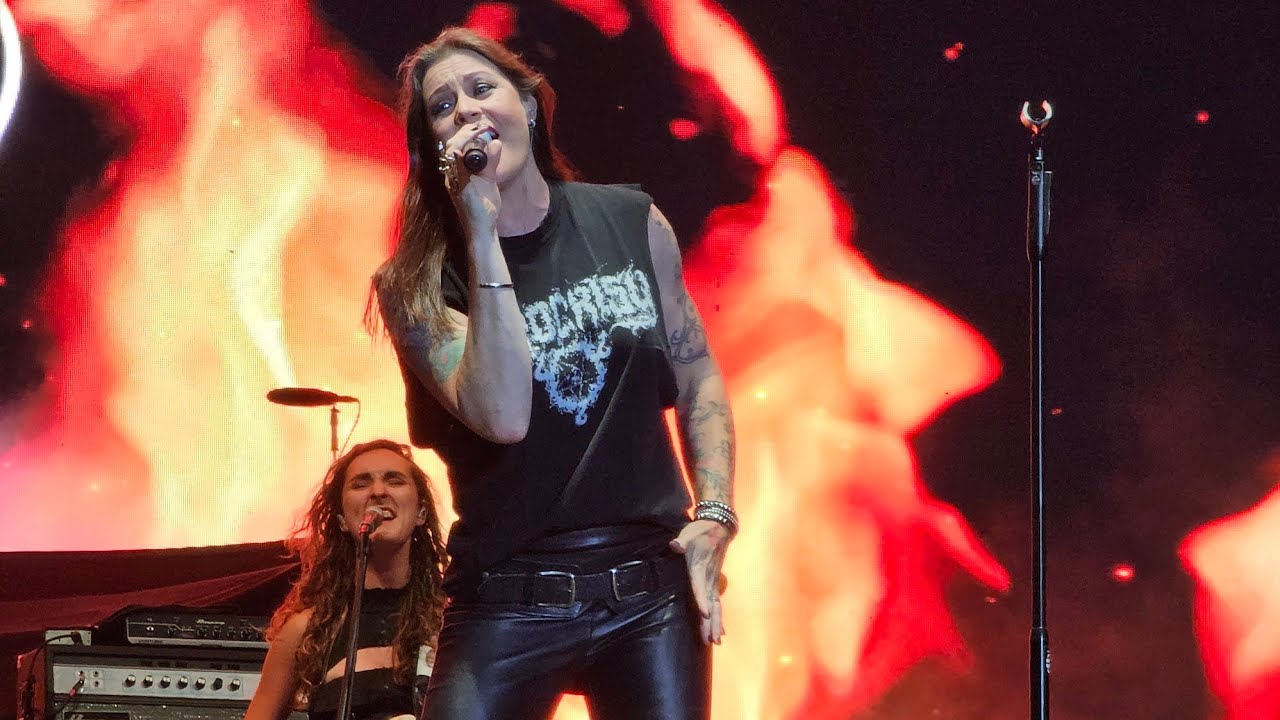 Floor Jansen - Amaranth live @ Rockwave Festival 11/7/2025 ,Terra Vibe Park Malakasa,Greece