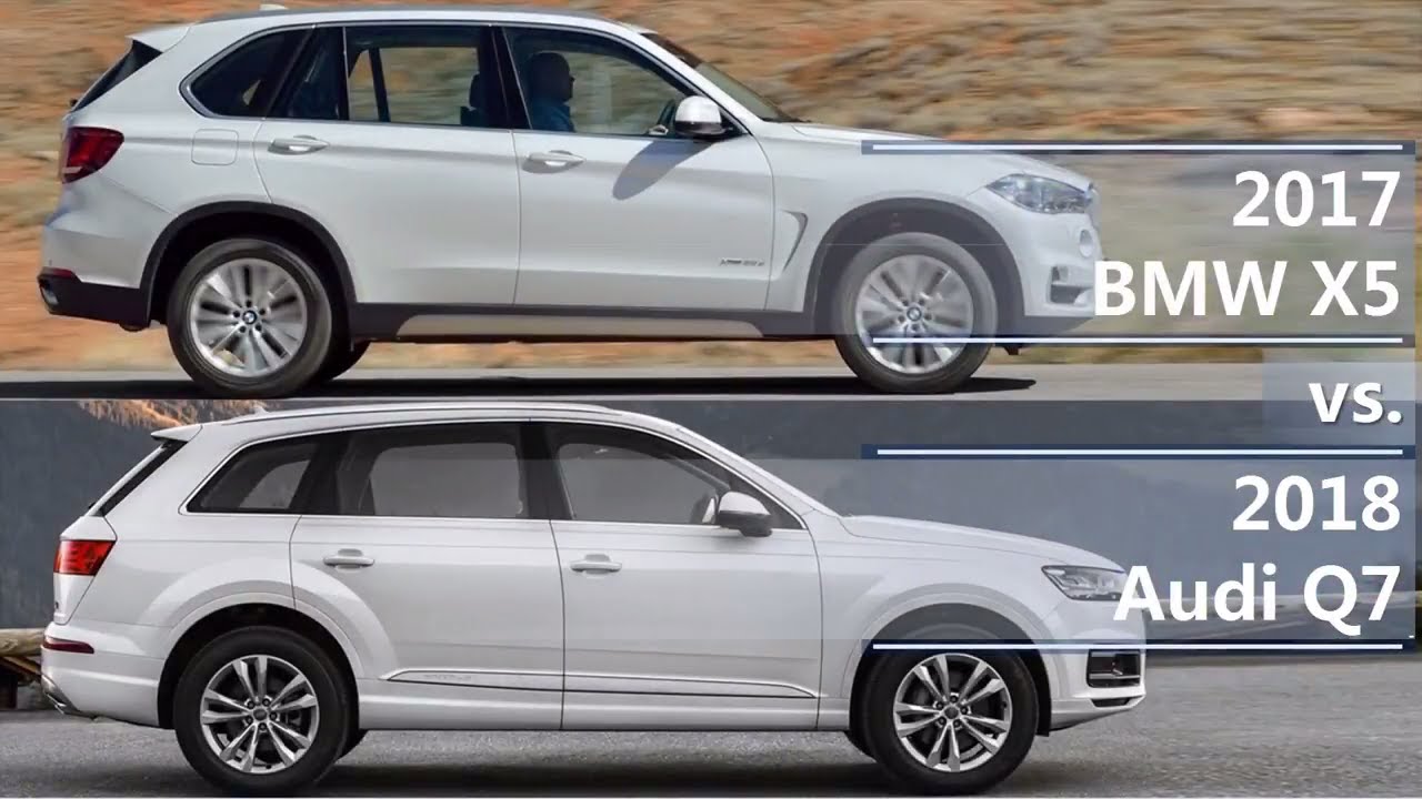 2017 BMW X5 vs 2018 Audi Q7 (technical comparison)