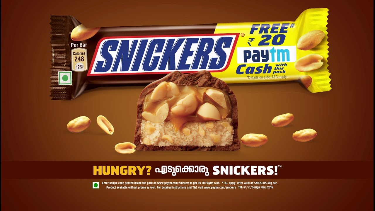 SNICKERS PAYTM PROMO TVC - MALAYALAM